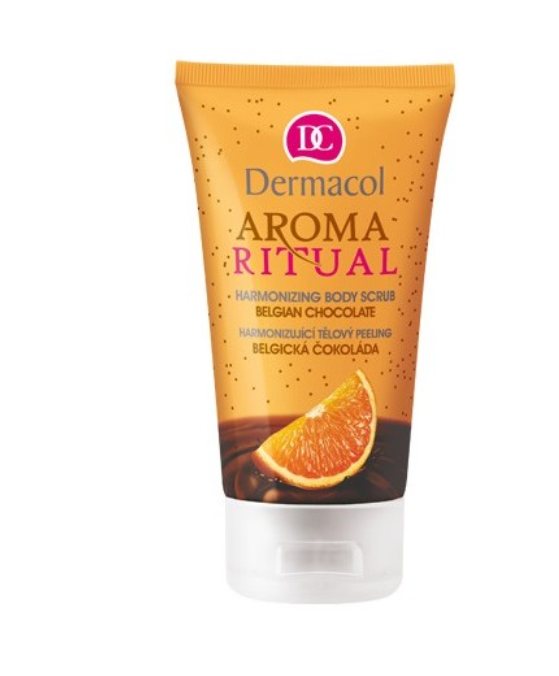 Dermacol Aroma Ritual Harmonizing Body Scrub, Belgian Chocolate, 200 ml