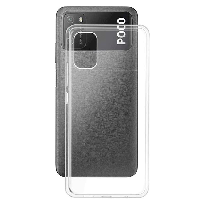 Mocco Ultra Back Case, 1 mm Silicone Case for Xiaomi Redmi Note Poco M3, Transparent