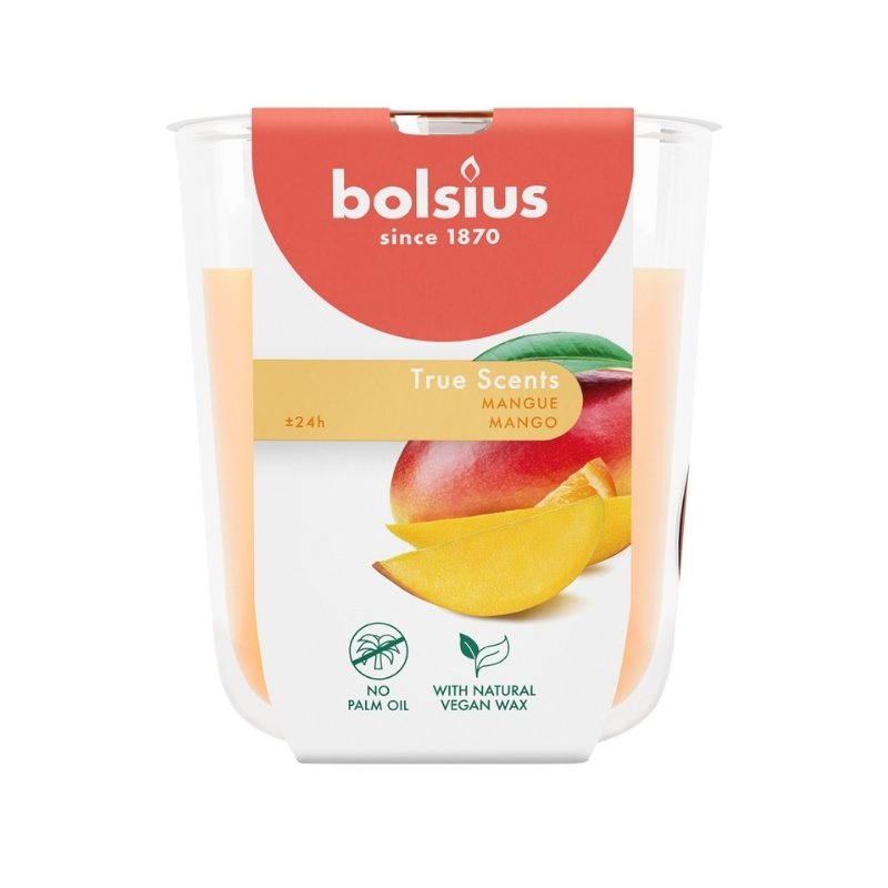 bolsius True Scents Scented Candle 80x73mm Mango