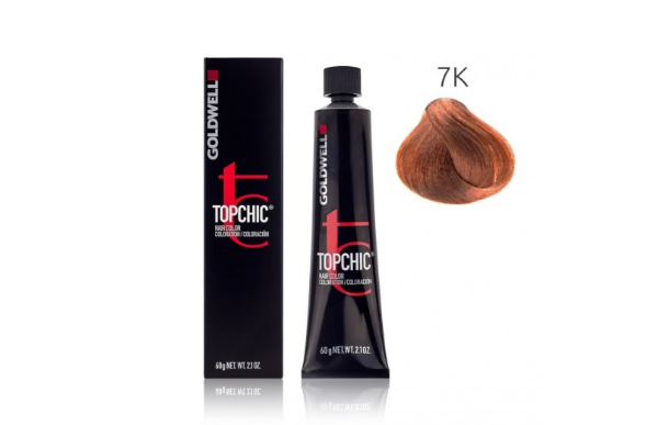 GOLDWELL Topchic Hair Dye Color 7K, 60 ml