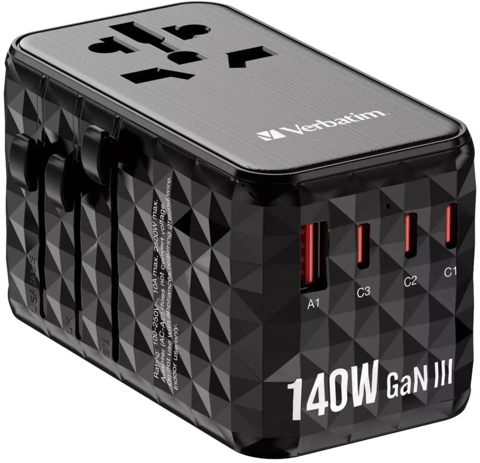Verbatim UTA-10 Universal Travel Adapter