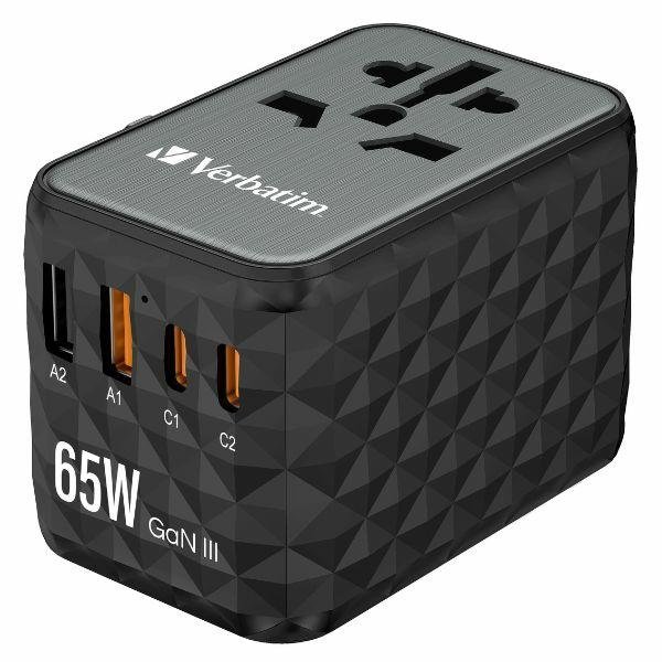 Verbatim UTA-05 Universal travel adapter 65W