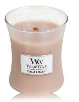 Woodwick Vanilla AND Sea Salt Scented