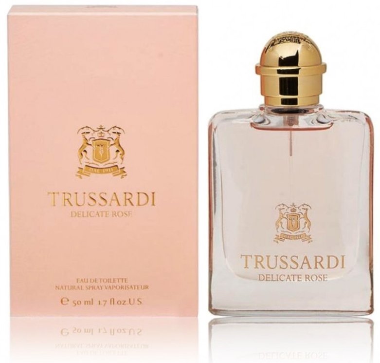 Trussardi Delicate Rose Perfume, Eau de Toilette, 50 ml