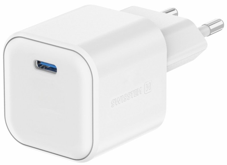 Swissten Travel Charger, GaN USB-C, 35W PD
