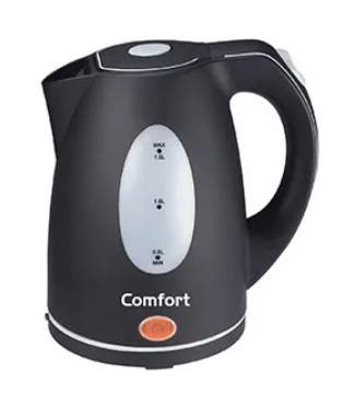 Comfort DG2000-1026BK Teakettle, 1.5l, with LED lighting, 2000W