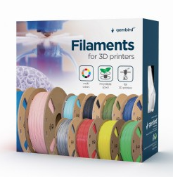 Gembird 3DP-PETG1.75-01-BK 3D printing filament