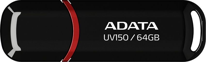 Adata AUV150-64G-RBK Flash Memory 64GB (AUV150-64G-RBK)