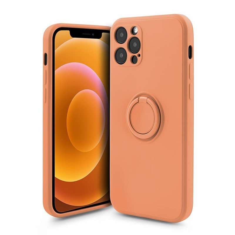 Mocco Pastel Orange Silicone Back Case for Samsung Galaxy S22 Plus 5G