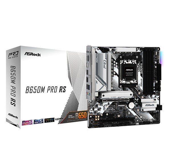 ASROCK B650M PRO RS mATX Motherboard