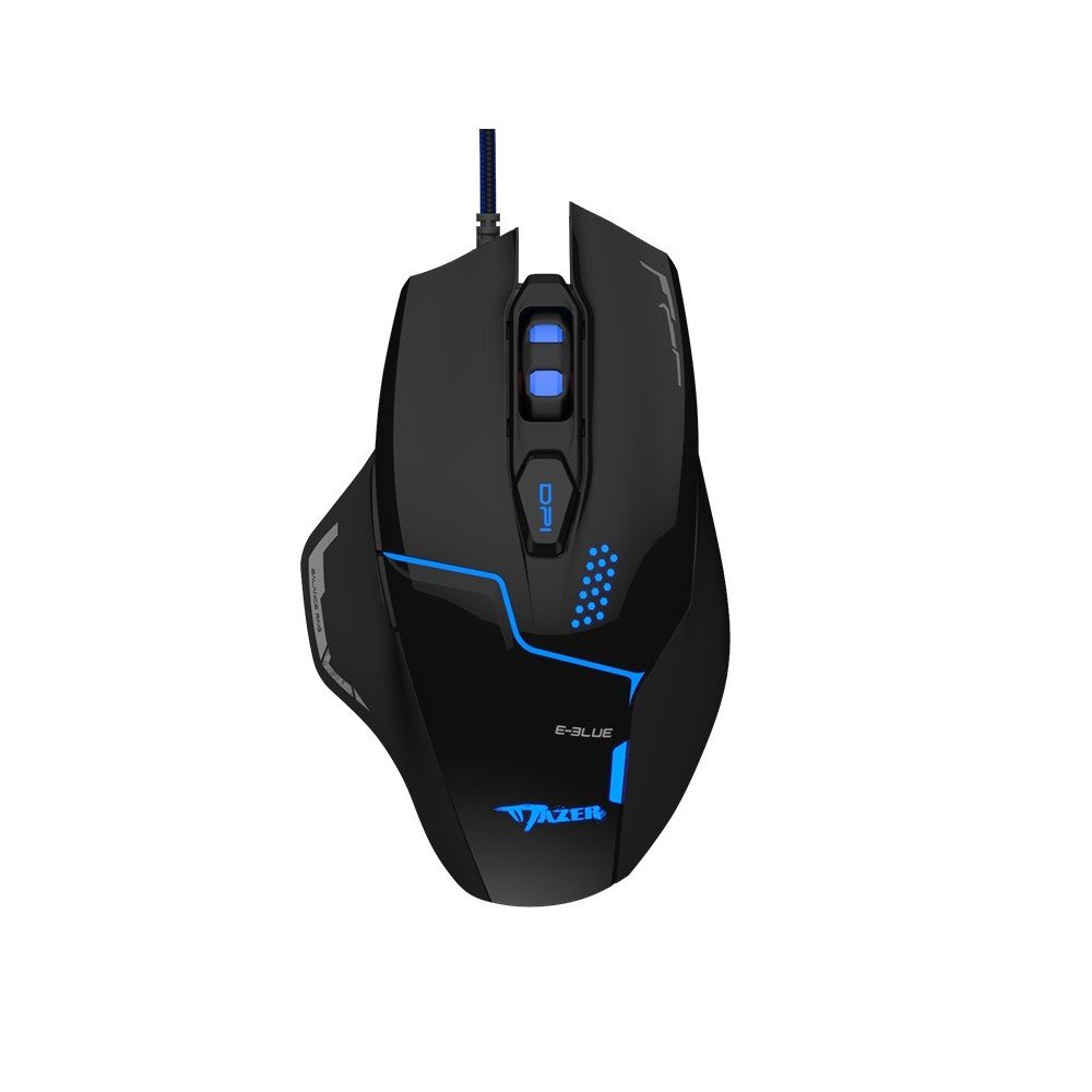 E-Blue EMS626 Mazer V2 Gaming Mouse with Extra Buttons / LED / 2500 DPI / USB Black