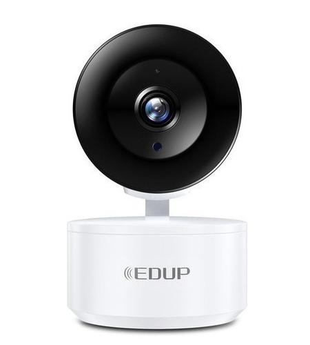EDUP EH-2048P17 V2 Smart Home IP Camera Wi-Fi / PTZ 350° / 2K H.264 / microSD / Audio / IR WDR / USB-C
