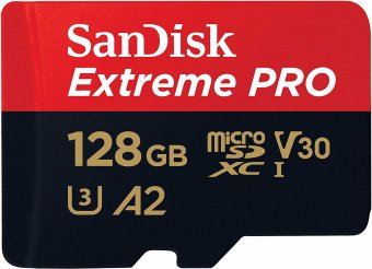SANDISK Extreme PRO 128GB MicroSDXC Memory
