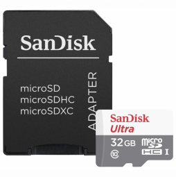SANDISK Ultra microSDHC 32GB Memory Card