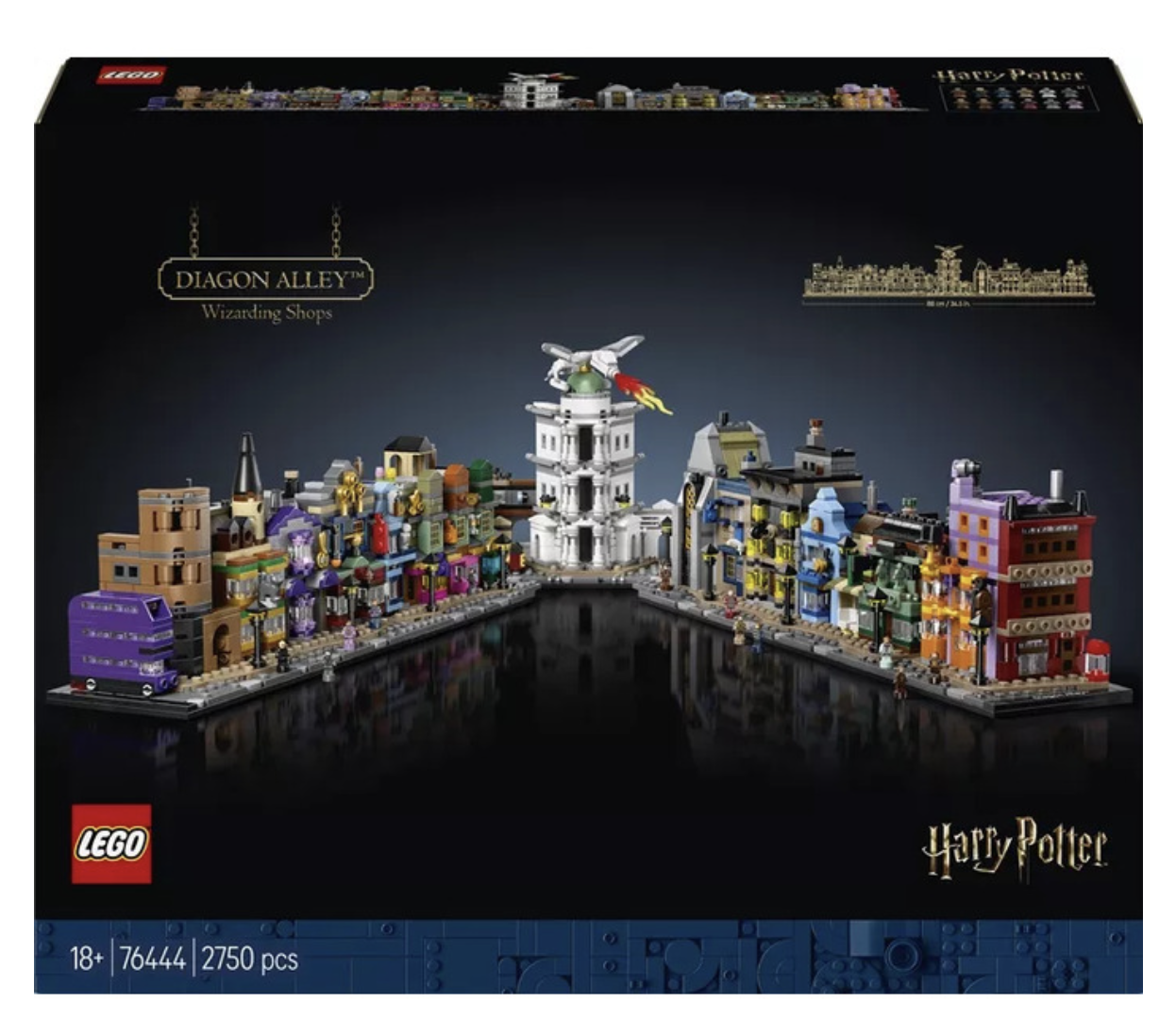 Lego Harry Potter Diagon Alley Wizarding Shops Building Sets