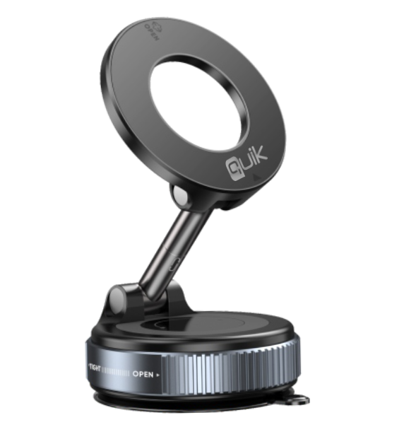 Quik Accessories QM-930 Magnetic Vacuum Phone Holder