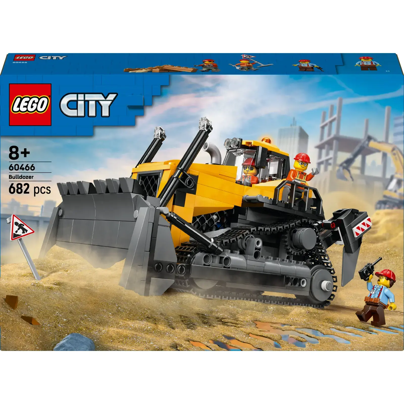 Lego CITY 60466 Bulldozer Building Set