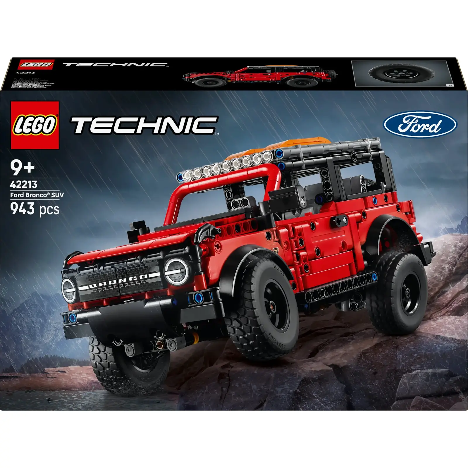 Lego Technic Ford Bronco Off-Roader 4x4 Building Set