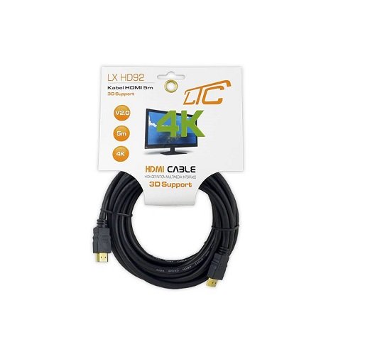 LTC LXHD92 HDMI-HDMI Cable 5m / 4K / v2.0
