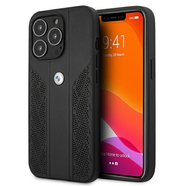 BMW Leather Back Case for Apple iPhone 13 / 13 Pro