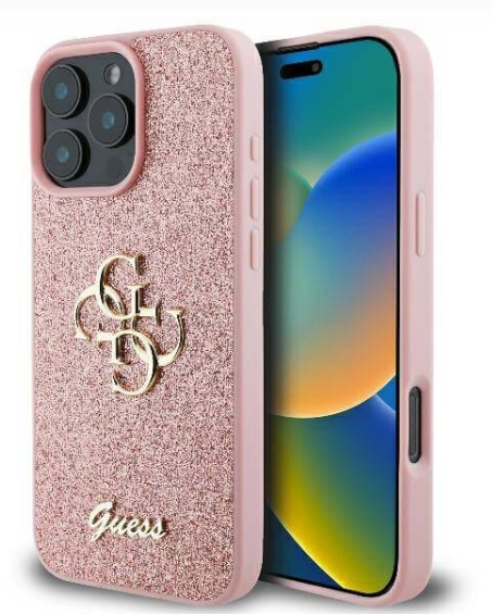 GUESS Back Case for Apple iPhone 16 Pro