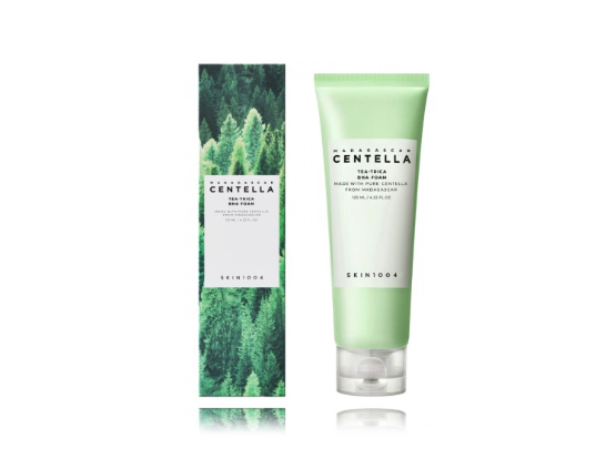 SKIN1004 Madagascar Centella Tea-Trica BHA Foam Cleanser, 125 ml