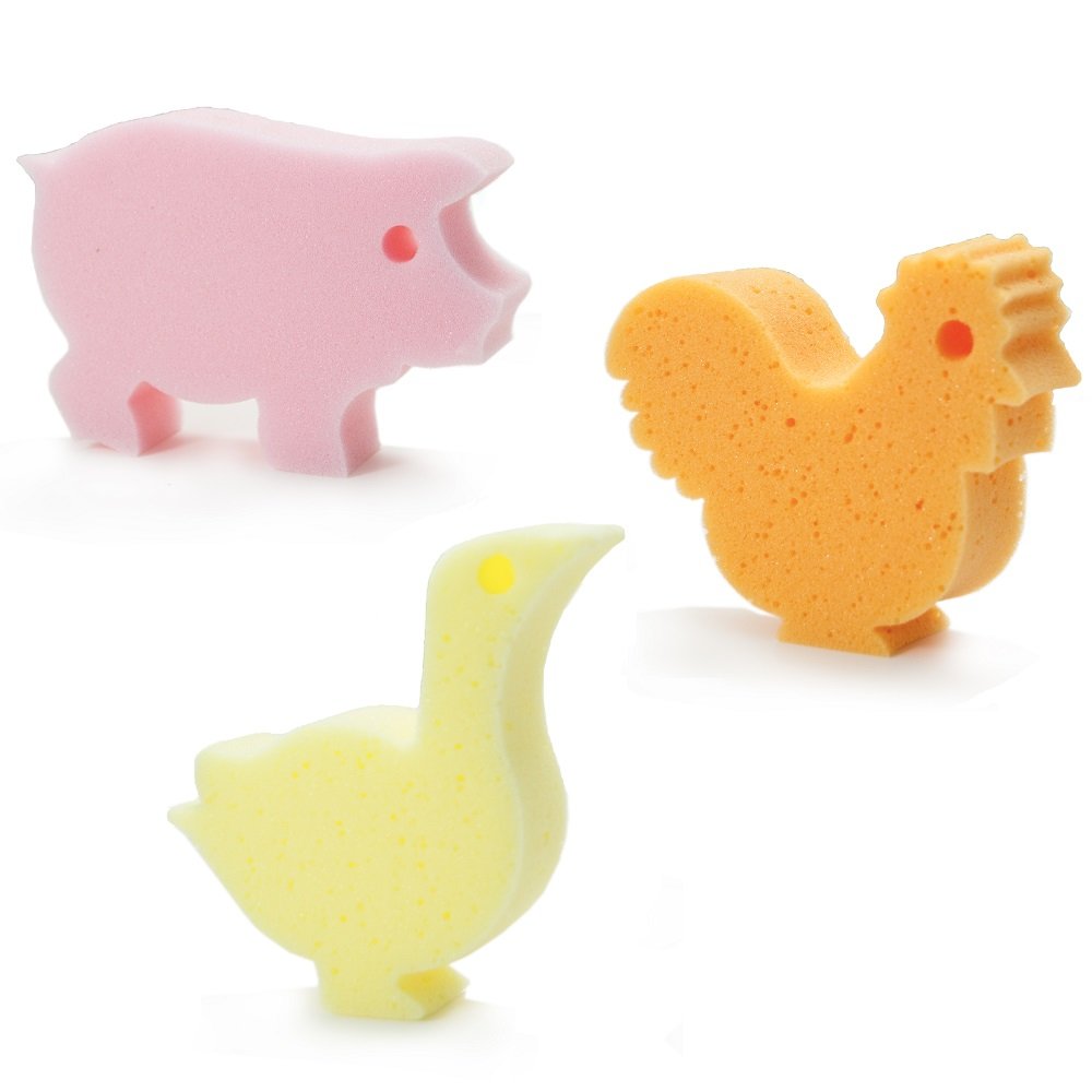 MARTINI SPA Children's Animal Bath Sponges