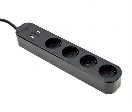 Gembird Viedā Rozete Smart Power Strip
