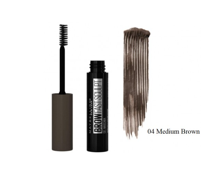 Maybelline Brow Fast Sculpt Gel Mascara 04 Medium Brown 6 ml