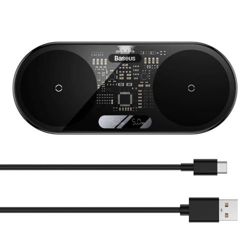 Baseus Digital LED Display Wireless Charger