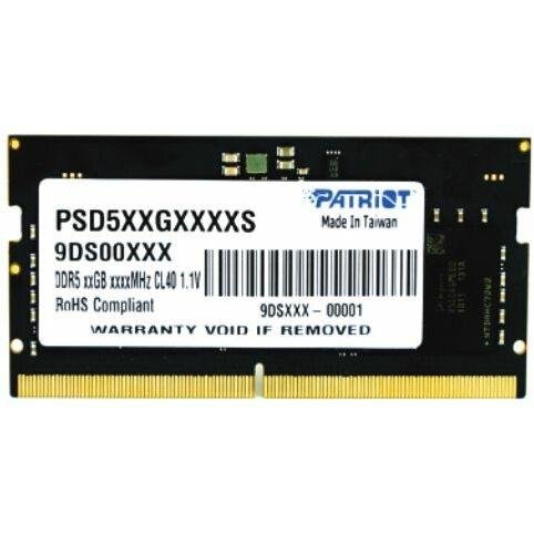 PATRIOT SO-DIMM 32 GB DDR5-4800 (black