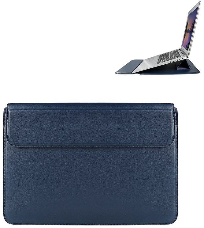 Devia Ultra-slim MacBook leather sleeve bag, 13.3"–16"