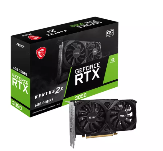MSI GeForce RTX 3050 Graphics Card