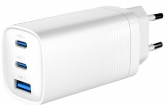 Gembird 3-Port 65W GaN USB PD