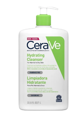 CERAVE Hydrating Cleanser moisturizing emulsion for