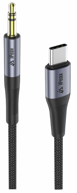iPeax USB-C to 3.5 mm Jack Adapter, 1.5m
