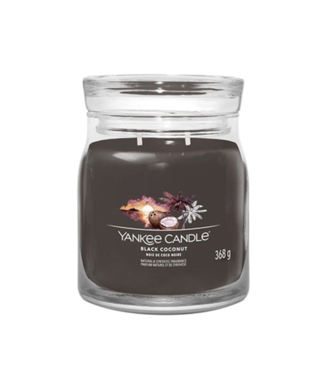 Yankee Candle Scented Candle Black Coconut 368g
