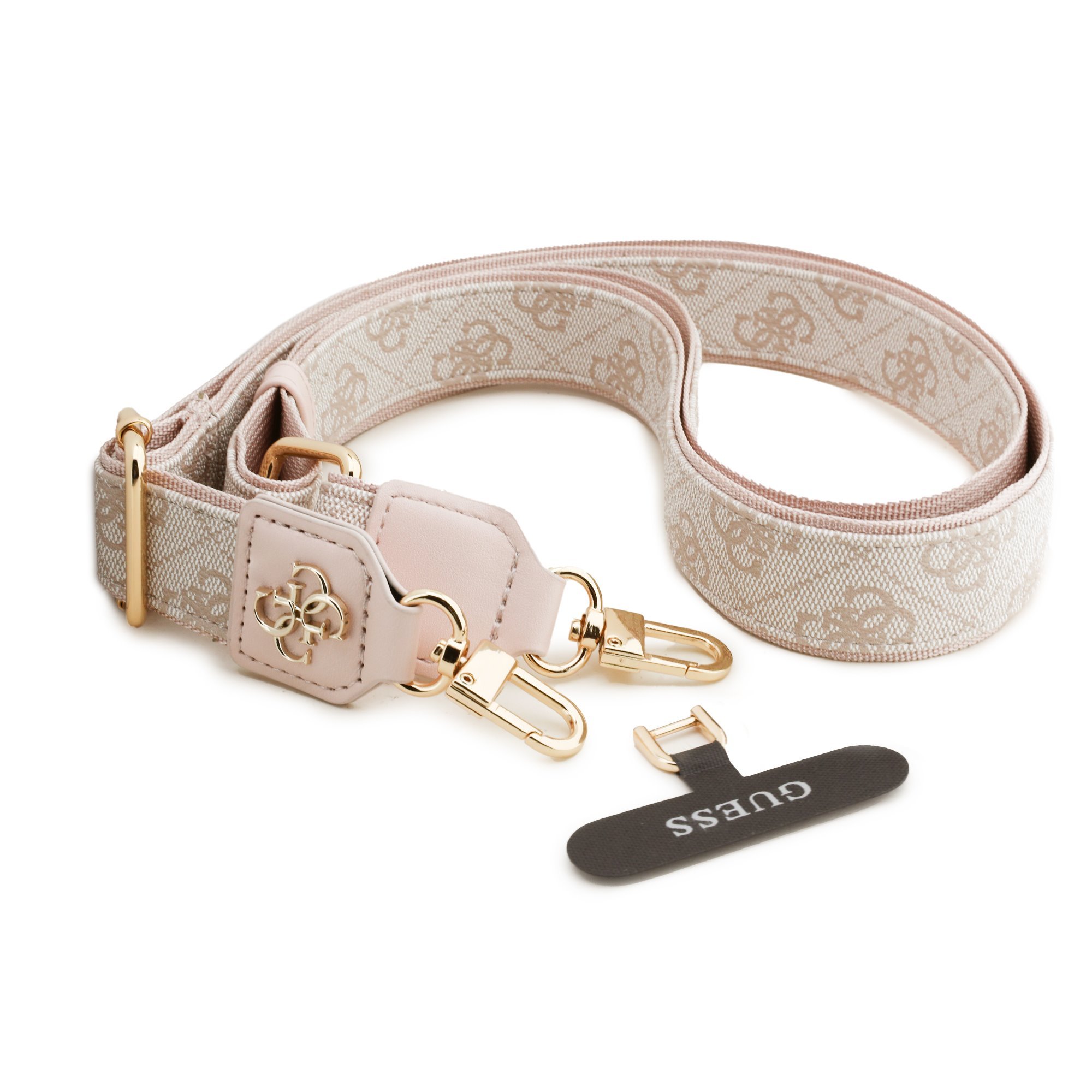 GUESS Crossbody Strap with 4G Metal Logo / Pink