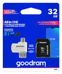 GOODRAM MicroSD class 10 UHS I