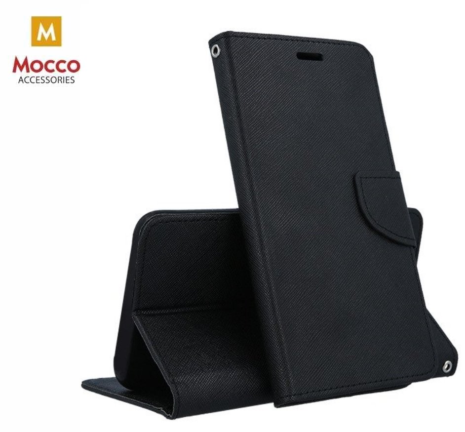 Mocco Stylish Book-Style Case for Samsung Galaxy A42 5G, Black