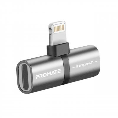 Promate iHinge-LT Adapter, Lightning to Audio/Sync