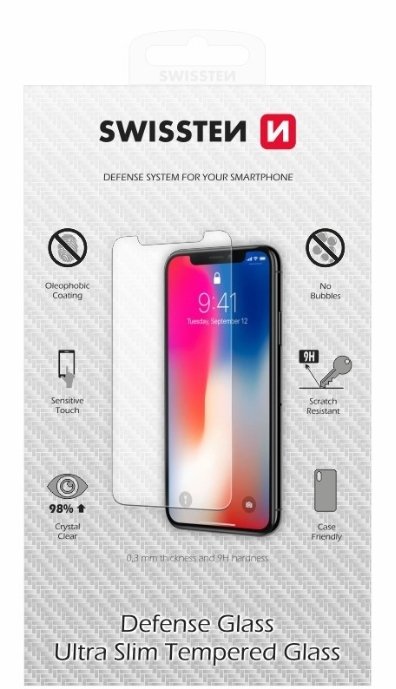 Swissten Premium 9H Tempered Glass Screen Protector for Sony Xperia XA