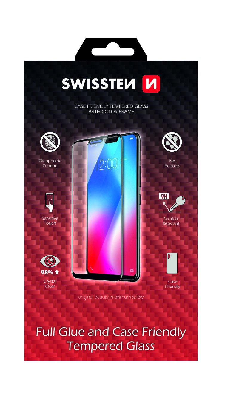 Swissten Full Face Tempered Glass Samsung