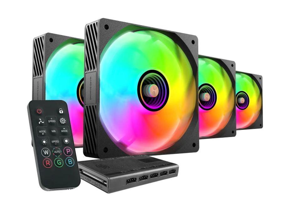 Mars Gaming MFSI4KIT 4x PC Fan