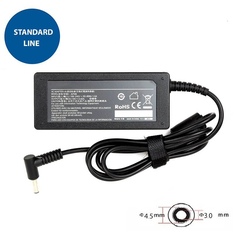 ASUS Laptop Charger AS65F4530 for 19V / 3.42A / 65W