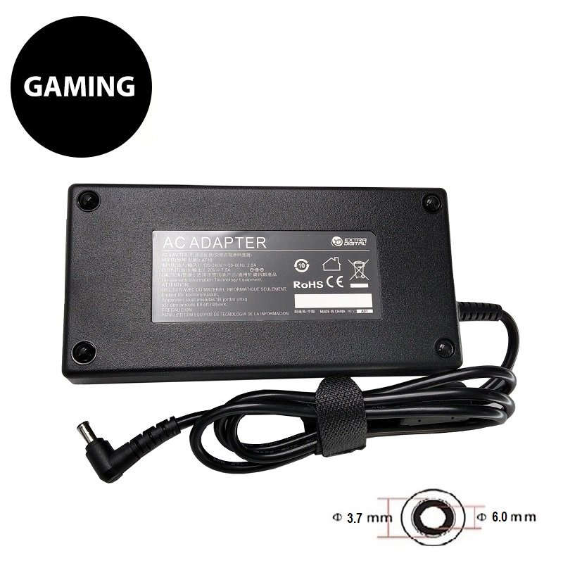 ASUS Laptop Charger AS150H3760 for 20V / 7.5A / 150W