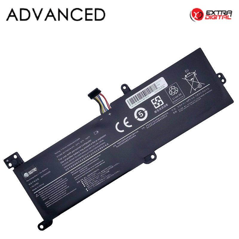 ExtraDigital L16L2PB2 Battery for Lenovo Laptop 4500mAh