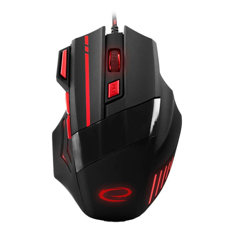 Esperanza EGM201R Wired Gaming Mouse, red