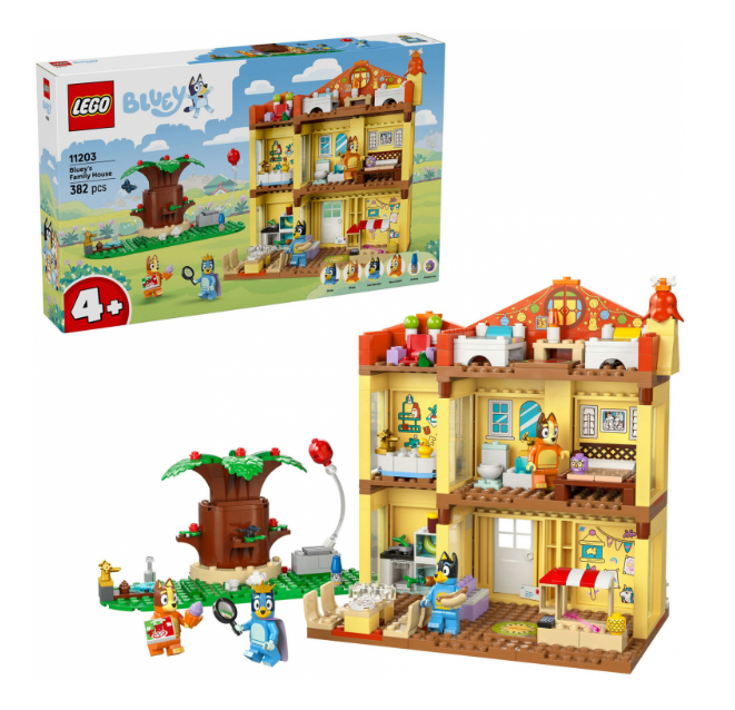 Lego Bluey 11203 Family Home Blue