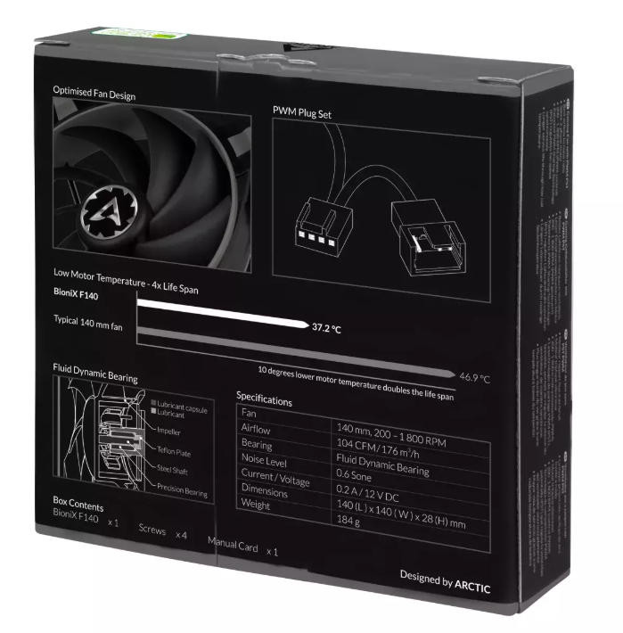 Arctic BioniX F140 14 cm Computer